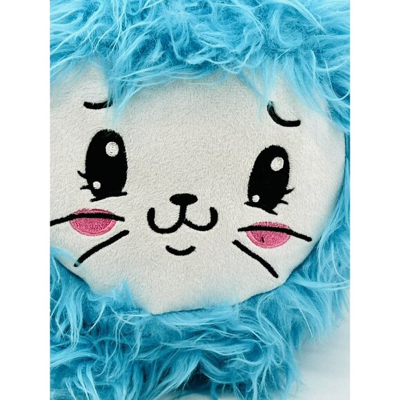 Pikmi Pops Blue Huddy Bunny Jumbo Rabbit Plush Moose WITH 2 Unopened Charms 2016 - Picture 2 of 8